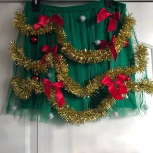 Festive Christmas skirt